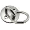 Buy cheap Heavy Duty Round Eye Plate Staple Ring Hook Weather Resistance from wholesalers