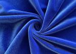 Polyester Spandex Ice Velvet Fabric 4 Way Stretch Crushed