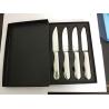 Buy cheap Jumbo Steak Knife Set In Black Gift Color Box knife for steak Morror Finishing from wholesalers