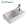 Buy cheap Bathroom Furniture Modern Above Counter Basin Various Types Mini Vessel Sinks Ceramic Basin For Lavatory from wholesalers