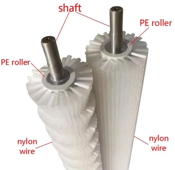 Buy cheap Cylindrical Roller Brush Customizable For Vegetable Potato Carrot Peeling And Cleaning from wholesalers