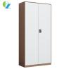 Buy cheap Gray 2 Swing Door Steel Office Cupboard With 5 Shelves Steel Document Filing Cabinet from wholesalers