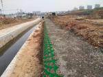 Green Geocell Gravel Grid for Parking Lot Soil Stabilization and Driveway