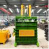 Buy cheap Vertical Tyre Baler Machine Iron Metal Hydraulic Press Baler from wholesalers