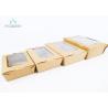 Buy cheap Disposable Meal Containers Biodegradable Take Out Food Containers With Window from wholesalers