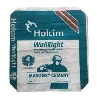 Buy cheap Ad Star Laminated Woven PP Bags Block Bottom Cement PP Sack Bag 25KG 40KG 50KG product