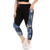 Buy cheap Stand Collar Plus Size 3 Piece Yoga Sets Side Pocket Squat Proof Womens Gym Set from wholesalers
