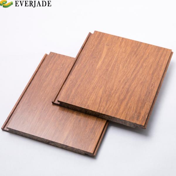 Buy cheap Horizontal Carbonized Chinese Parquet Bamboo Flooring with 100% Bamboo Materials from wholesalers
