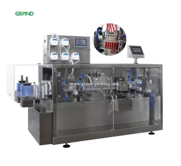 Automatic Plastic Ampoule Filling And Sealing Machine GGS 118P5 4.5kw 220V/380V