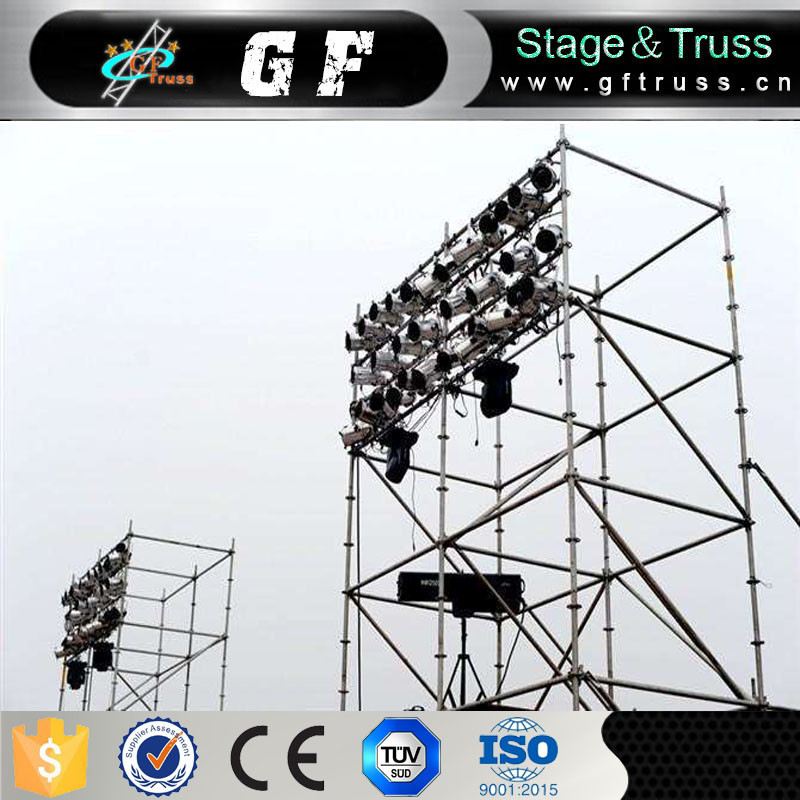 Concert Aluminum Layer Truss Stage High Hardness Large Square Wedding Party Use