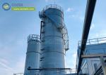 Milk Storage Stainless Steel Bolted Tanks Customized Color