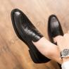 Buy cheap Textured ODM Mens Leather Dress Shoes Handmade Italian Style For Business Men from wholesalers