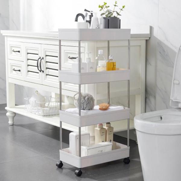 Buy cheap Multilayer Mobile Storage Trolley Rack For Kitchen Bedroom Bathroom from wholesalers
