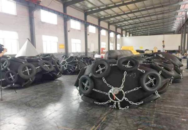 Buy cheap Length 3.5m Marine Rubber Fender Double Layers Yokohama Pneumatic Fender from wholesalers