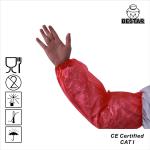 Waterproof LDPE Disposable Oversleeve Food Contact Safe PE Sleeve Cover