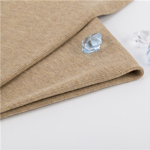 Breathable Solid Knit Fabric , 100% Cotton Combing Yarn Dyed Fabric