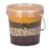 Buy cheap Household Kitchen Pet Food Storage Bucket 5L Capacity with Pull-Ring Cap PP Plastic from wholesalers