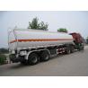 Buy cheap 3axles 40000-60000 Liters Heavy Duty Petrol Transport Oil Fuel Tank Trailer with Grade 12t from wholesalers