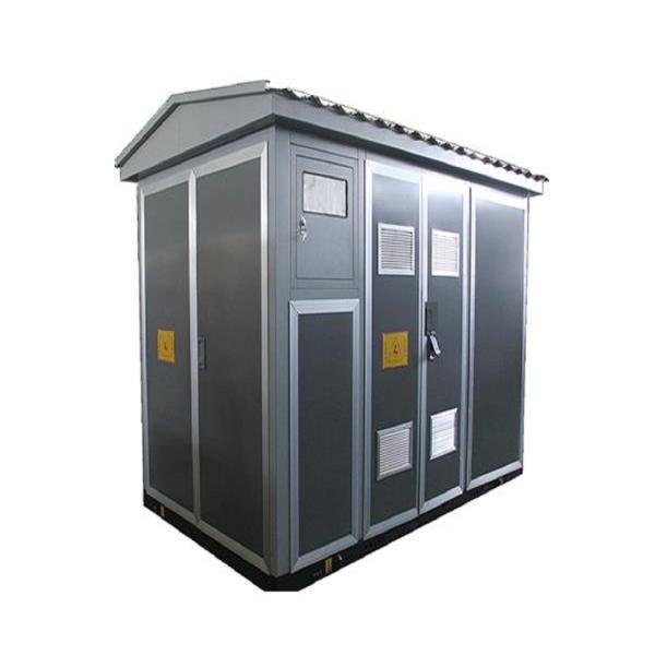 High Efficiency Prefabricated Electrical Substation Box European Type For