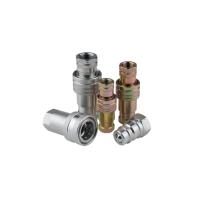 Buy cheap ISO5676 Ball Valves Type Hydraulic Quick Couplings NBR Seal Carbon Steel Material product