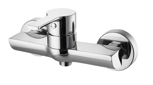 Buy cheap Wall Mounted Shower Mixer Faucet Bathroom Brass，single Handle from wholesalers