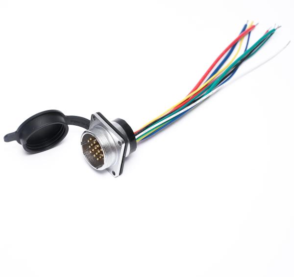 Buy cheap Black Harness Wire Cable Assembly With PVC Jacket Male Connector from wholesalers