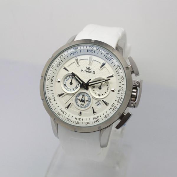 Buy cheap Silicone Leather Band Watches , Quartz Analog Multi Functional Watches from wholesalers