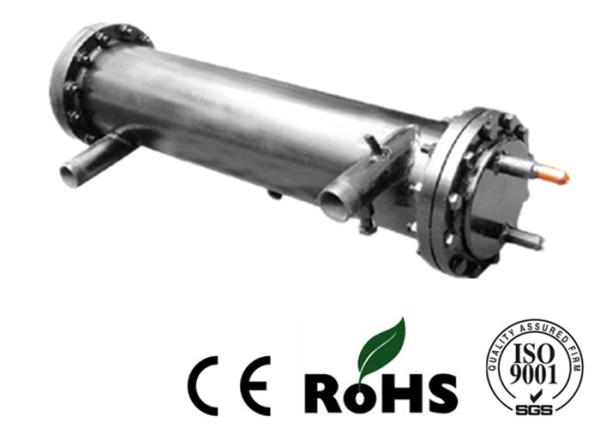 Buy cheap SS316L Shell and Tube Stainless Steel Evaporator , Water Cooled Tube Heat Exchanger from wholesalers