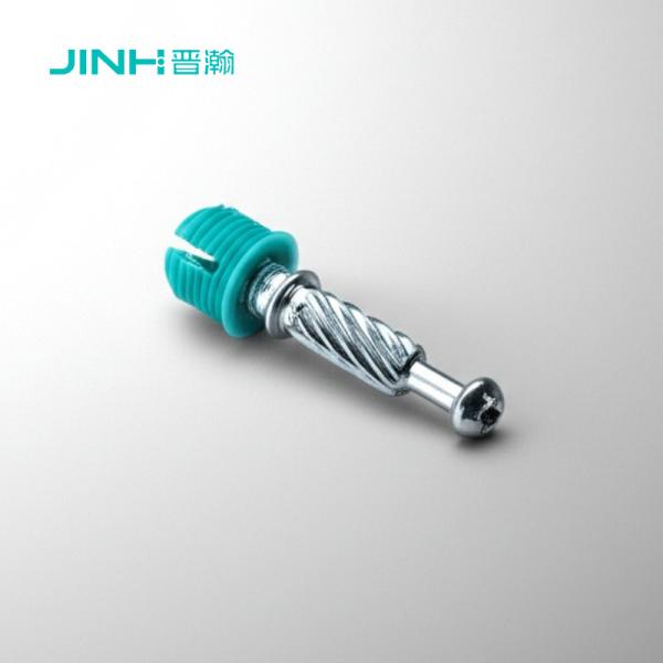 Buy cheap Jh-2148 Mini Cam Screw Cam Bolt Dowel 32mm Space-Saving Furniture Coupler For Flat-Packed Storage Units from wholesalers