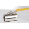 Buy cheap 1pc Round Reduce Port Stainless Steel Threaded Ball Valve 50mm For Gas from wholesalers