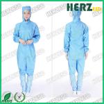 ESD Lab Zip Up Hooded Anti Static Jumpsuit Coverall