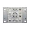 Buy cheap KIOSK IP65 / IK07 16 Keys Metal KeyPad Stainless Steel Keypad waterproof dustproof anti-vandalism Rear Panel Mounted -40℃ from wholesalers