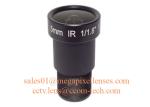 1/1.7" 1/1.8" 5mm F2.0 12Megapixel M12x0.5 mount board lens, 4K board lens
