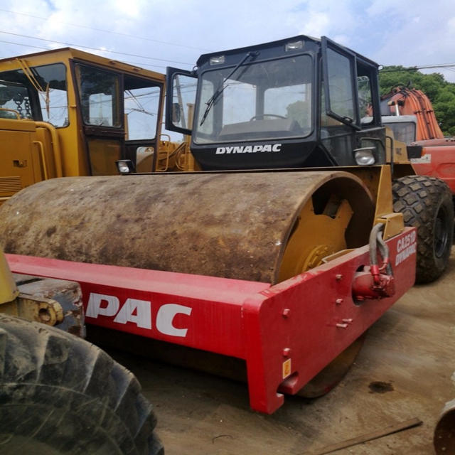 CA25PD used Dynapac padfoot MADE IN SWEDEN 2012 CA25d 4*4 sheepfoot second hand road roller