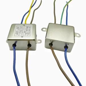 China EMI Filter Single Phase Anti-Interference Power Supply 115V /250V /380V CW3L2-20A-L CW4L2-20A-S CW4L2-20A-T 50/60HZ on sale