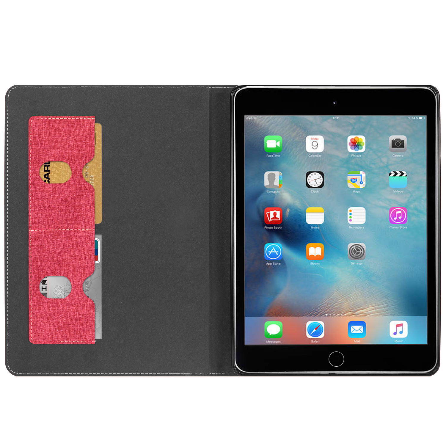 iPad 9.7 Case, PU Leather Folio Smart Cover for iPad 9.7 2018/2017,Pro,Air 2/Air
