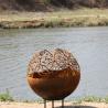 Buy cheap garden outdoor Wood Fueled Backyard Steel Fire Pit Fire Sphere from wholesalers