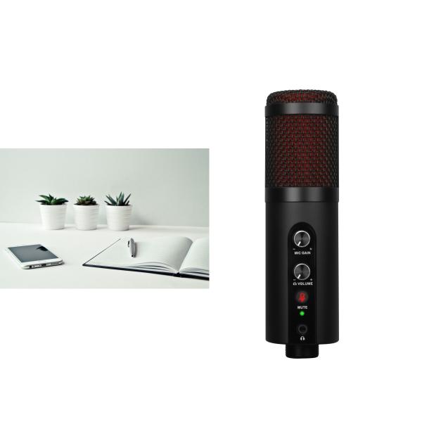 Buy cheap Dynamic Gaming IPhone USB Microphone Laptop Tiktok Karaoke Microphone from wholesalers