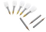 Solid Carbide Corner Radius End Mills , R0.1 / R4.0 Solid Carbide Roughing End