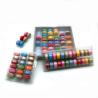 Buy cheap 0.3mm PET Glossy Lamination 6 Pack Macaron Box With Bee Printing from wholesalers