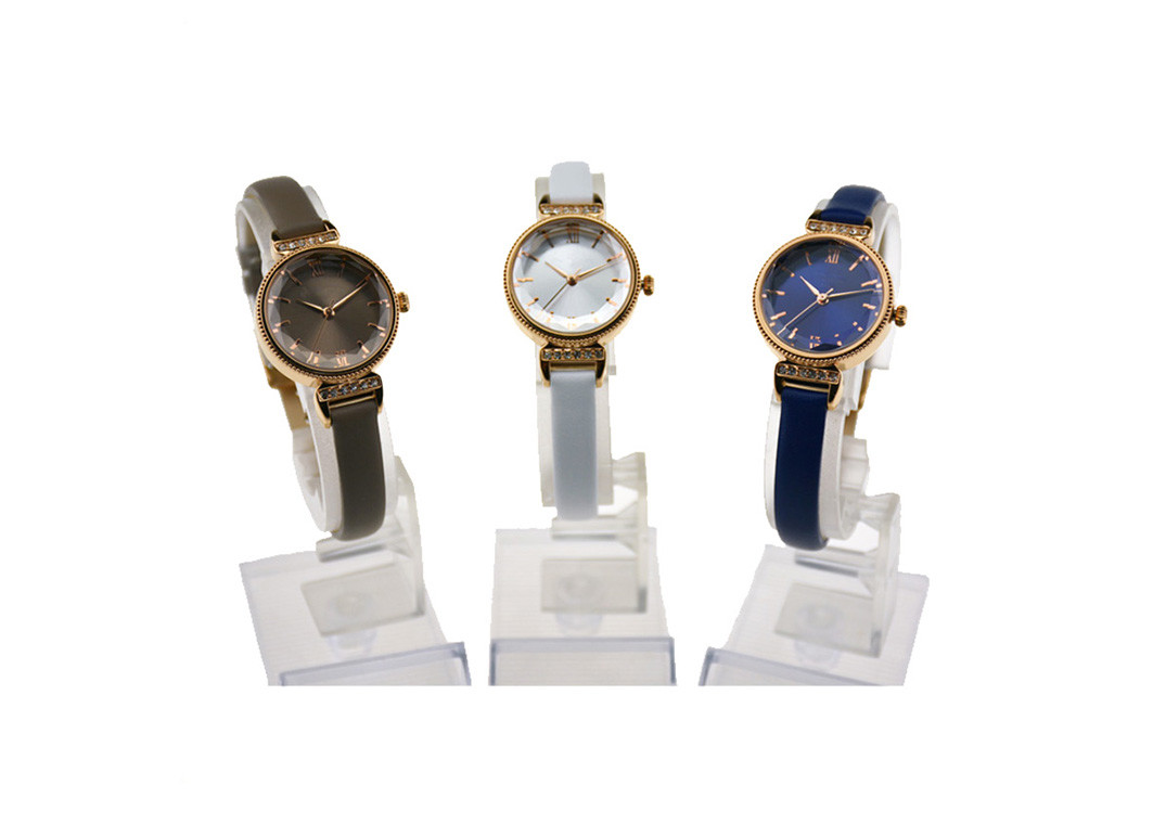 Ladies Alloy Anolog Watches Timeless With Stainless Steel Crown 3ATM