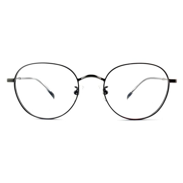 Buy cheap FM2571 Stainless Optical Eyeglasses Frames , Unisex Full Rim Round Frame from wholesalers