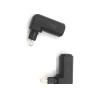 Buy cheap Female To Female Optical Fiber Accessories 90 Degree Angle Adapter from wholesalers