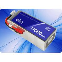 Buy cheap 300 Cycles Drone Lithium Polymer Battery 51.8V 30000mAh Battery 150A Peak product