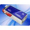 Buy cheap 240 Cycles Drone Battery 22.2V 17000 mAh Battery Customized 85A Peak Discharge from wholesalers