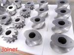 Three Flighted Kneading Block , Twin Screw Extruder Elements Compact Size for