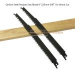Carbon Steel Recipes Saw Blade 9" 225mm 3/9TPI for Wood Cut,Reciprocating,Power