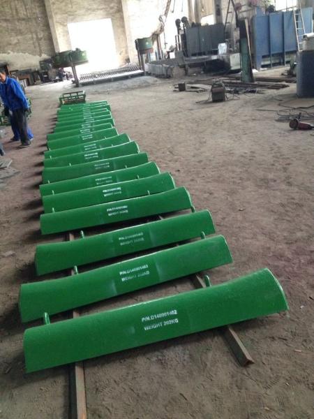 Buy cheap Gutter Rail Front Alloy Steel Castings HB217 - 241 UTS 790Mpa from wholesalers