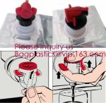 2L 3L 5L plastic valve wine bag in box water dispenser laminated aluminum bib