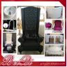 Buy cheap 2017 hot sale king throne pedicure chair with round pedicure bowl , Pink spa pedicure chairs for sale from wholesalers